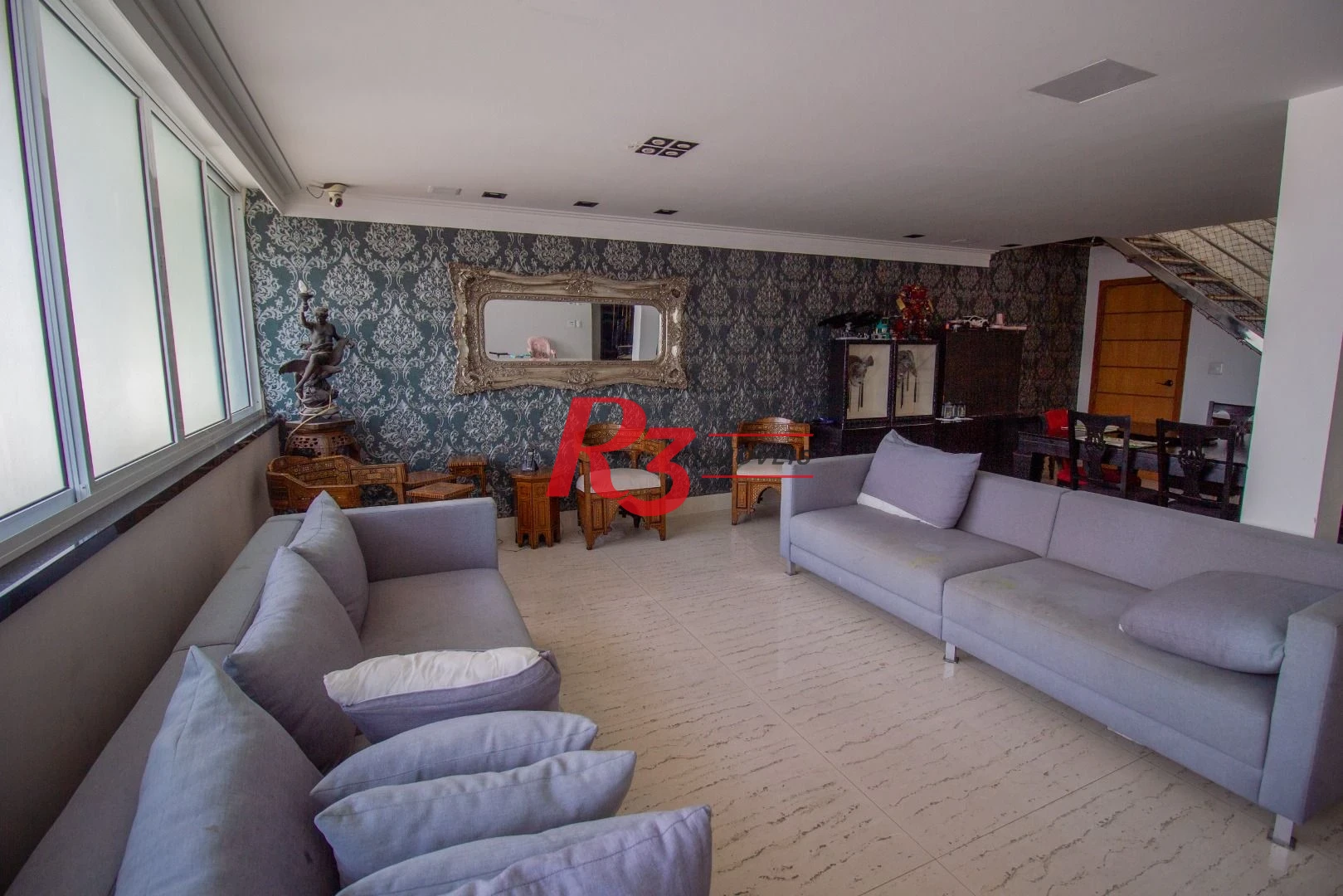 Cobertura à venda, 463 m² por R$ 3.000.000,00 - Boqueirão - Santos/SP