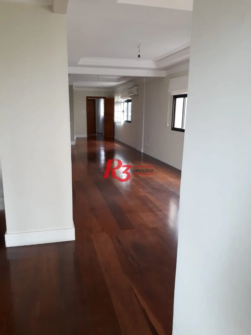 Apartamento com 3 dormitórios à venda, 211 m² por R$ 1.600.000,00 - Boqueirão - Santos/SP
