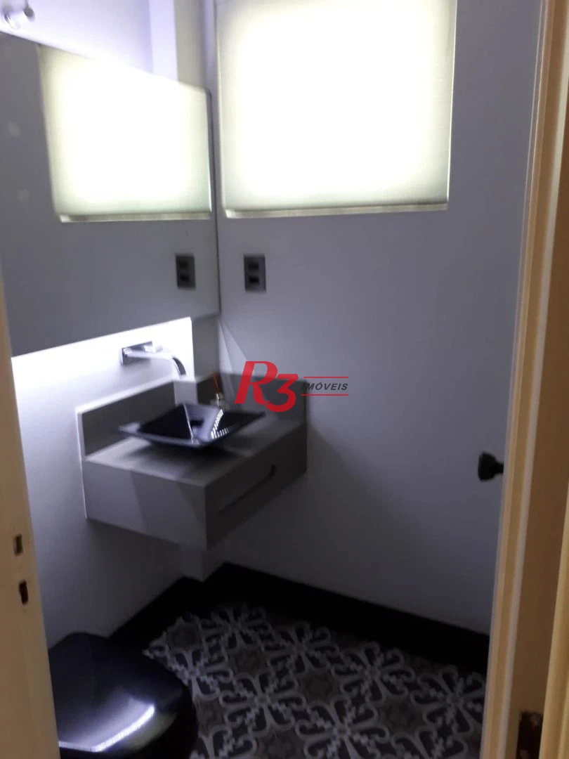 Apartamento com 3 dormitórios à venda, 211 m² por R$ 1.600.000,00 - Boqueirão - Santos/SP