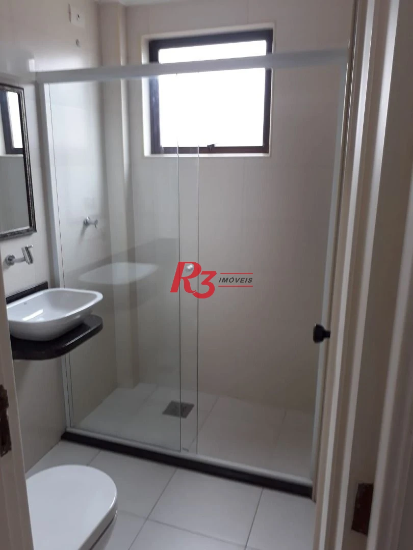 Apartamento com 3 dormitórios à venda, 211 m² por R$ 1.600.000,00 - Boqueirão - Santos/SP