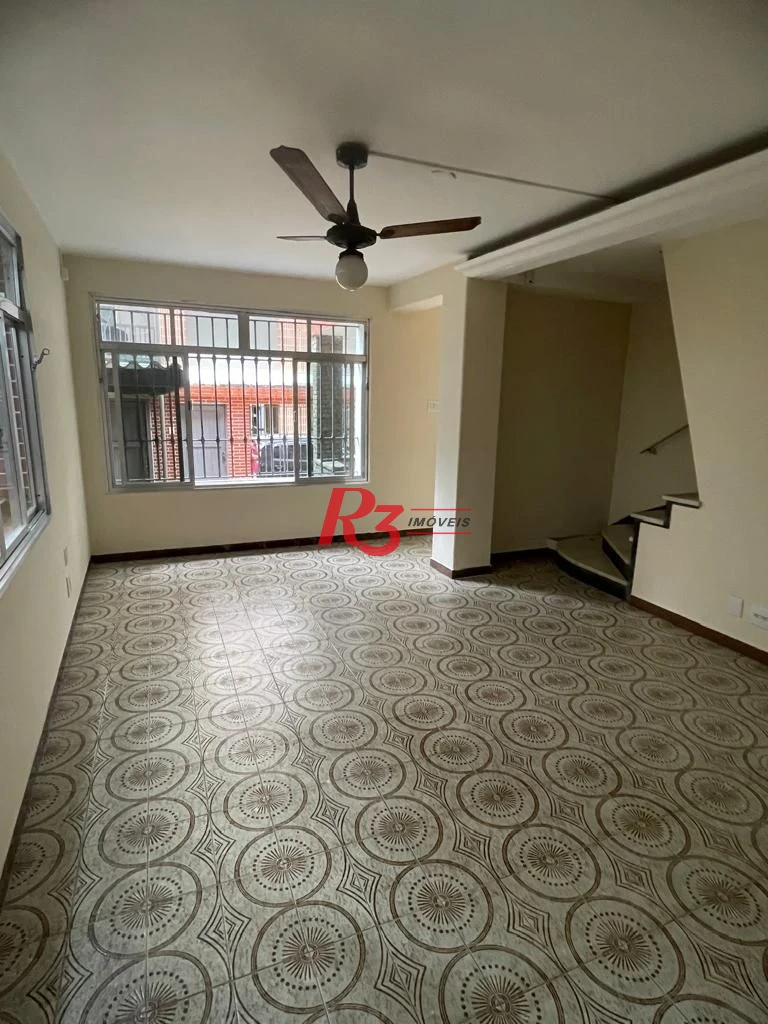 Casa para alugar, 120 m² por R$ 7.315,00/mês - Embaré - Santos/SP