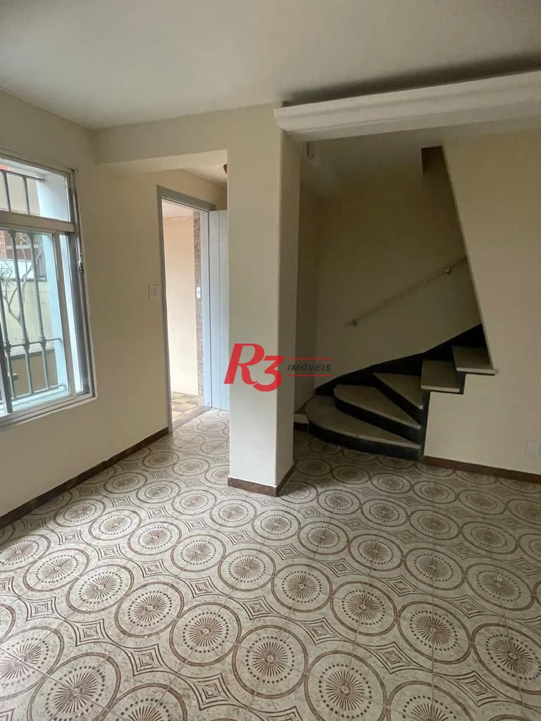 Casa para alugar, 120 m² por R$ 7.315,00/mês - Embaré - Santos/SP