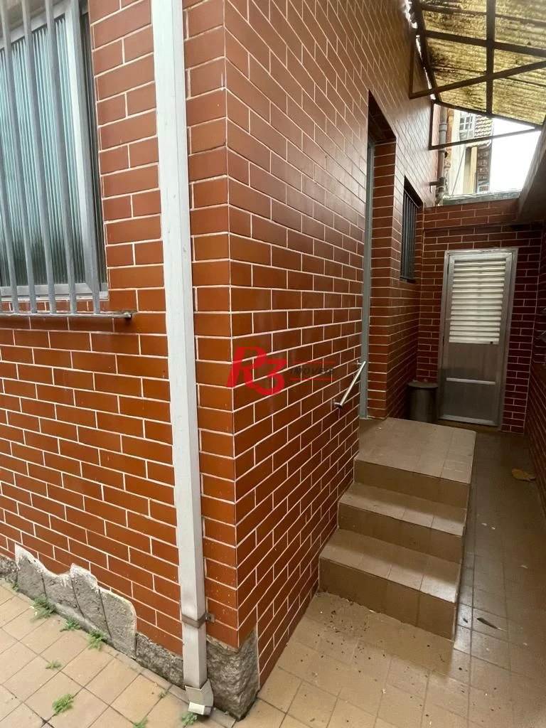 Casa para alugar, 120 m² por R$ 7.315,00/mês - Embaré - Santos/SP