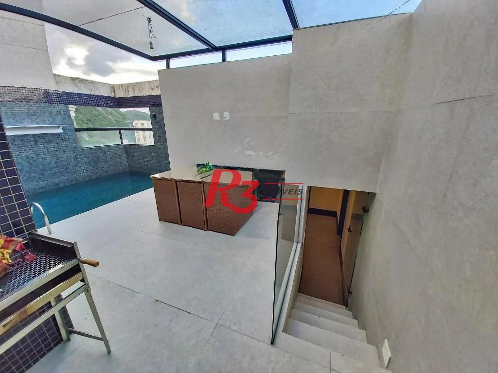 Cobertura duplex, 04 dormitórios, 2 suítes, piscina particular e lazer completo no prédio