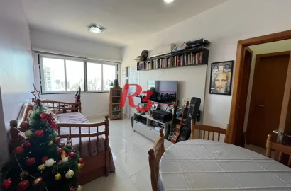 Apartamento com 1 dormitório à venda, 51 m² por R$ 580.000,00 - Vila Belmiro - Santos/SP