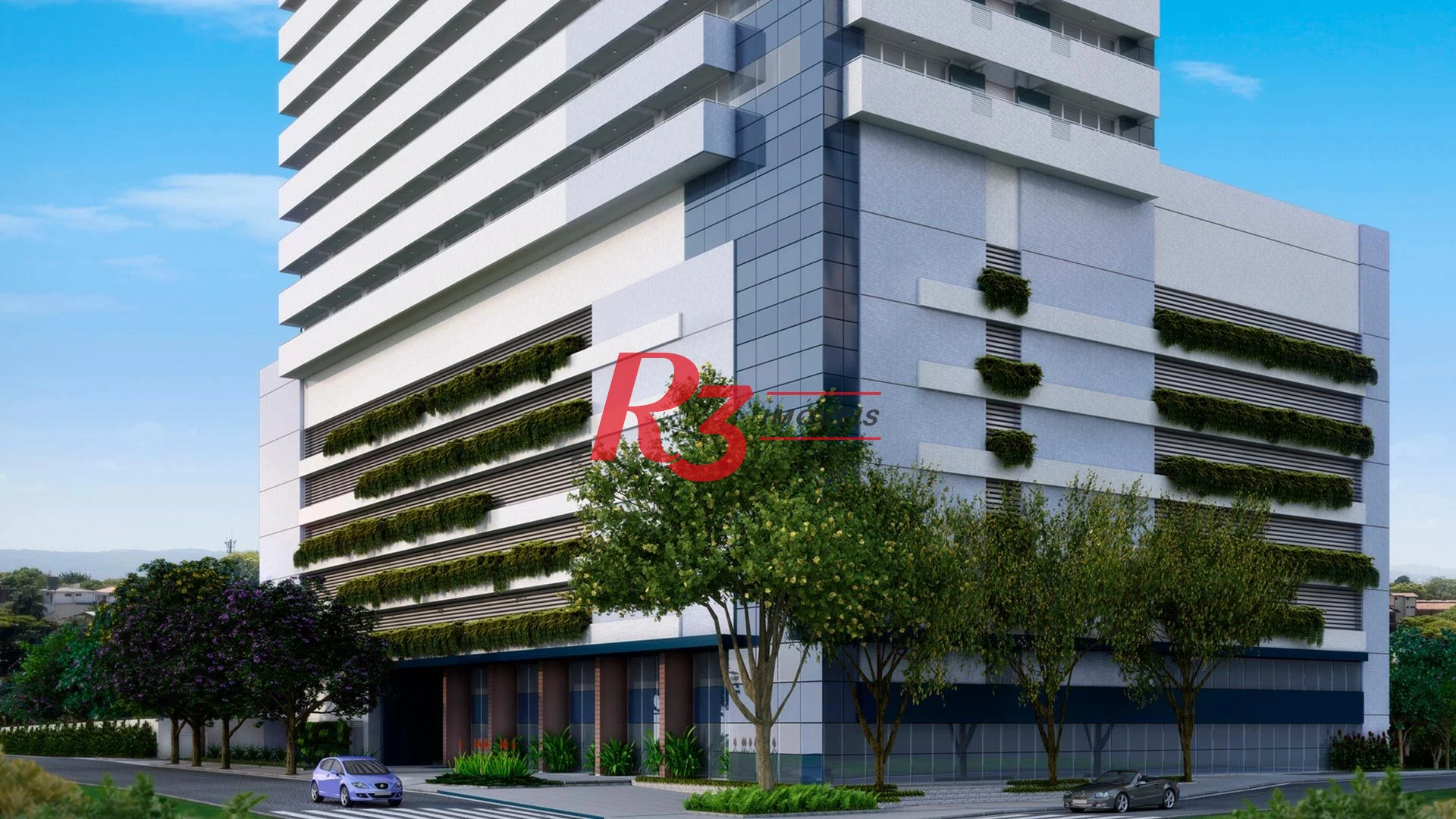 Sala para alugar, 200 m² por R$ 5.880,00/mês - Centro - São Vicente/SP