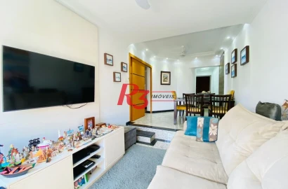 Apartamento à venda, 95 m² por R$ 905.000,00 - Ponta da Praia - Santos/SP