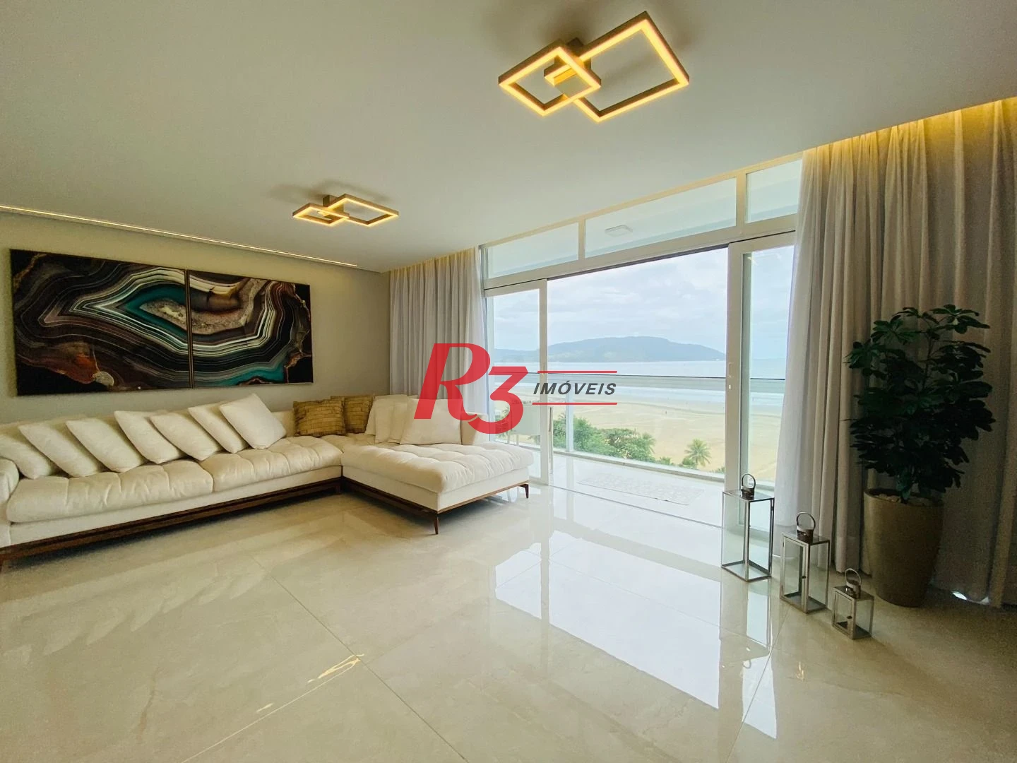 Apartamento com 3 dormitórios, 137 m² - venda por R$ 2.550.000,00 ou aluguel por R$ 25.000,00/mês - Gonzaga - Santos/SP