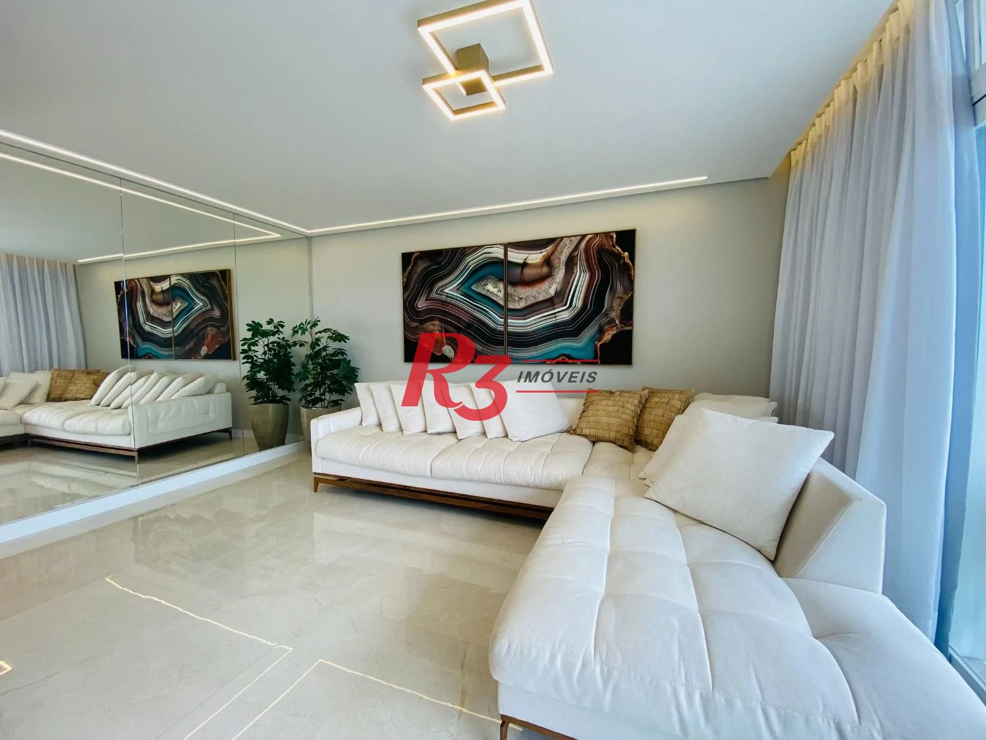 Apartamento com 3 dormitórios, 137 m² - venda por R$ 2.550.000,00 ou aluguel por R$ 25.000,00/mês - Gonzaga - Santos/SP