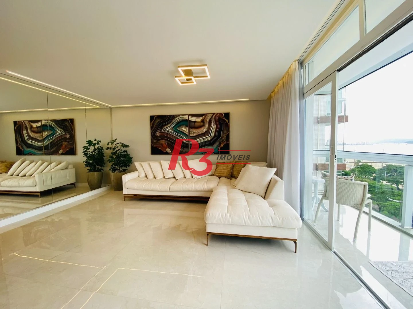 Apartamento com 3 dormitórios, 137 m² - venda por R$ 2.550.000,00 ou aluguel por R$ 25.000,00/mês - Gonzaga - Santos/SP