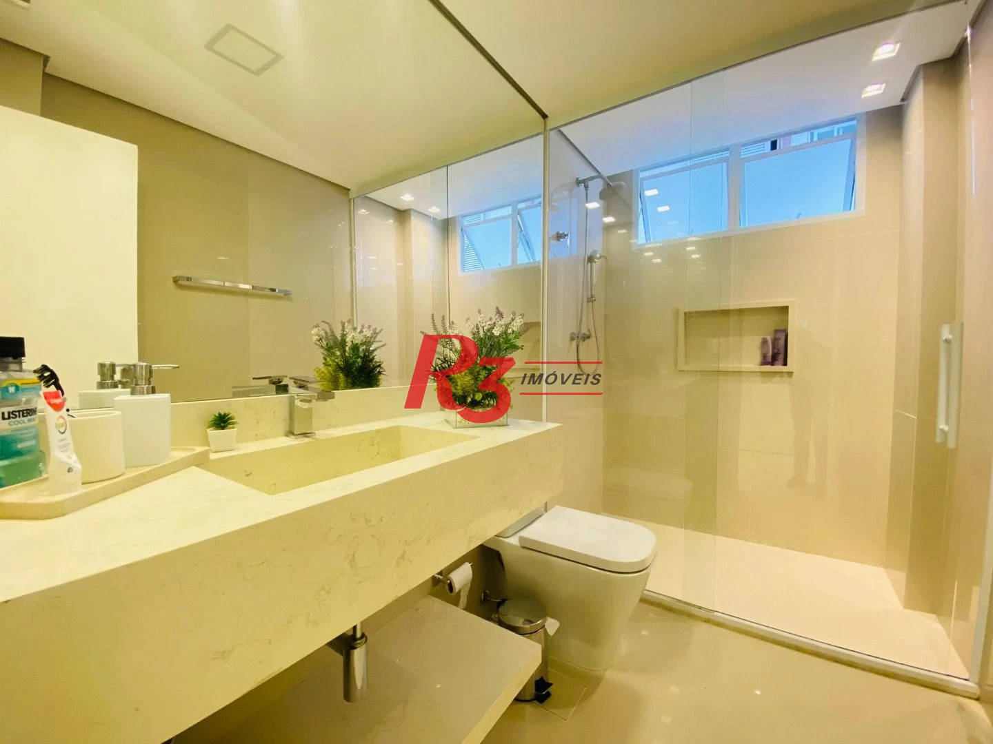 Apartamento com 3 dormitórios, 137 m² - venda por R$ 2.550.000,00 ou aluguel por R$ 25.000,00/mês - Gonzaga - Santos/SP