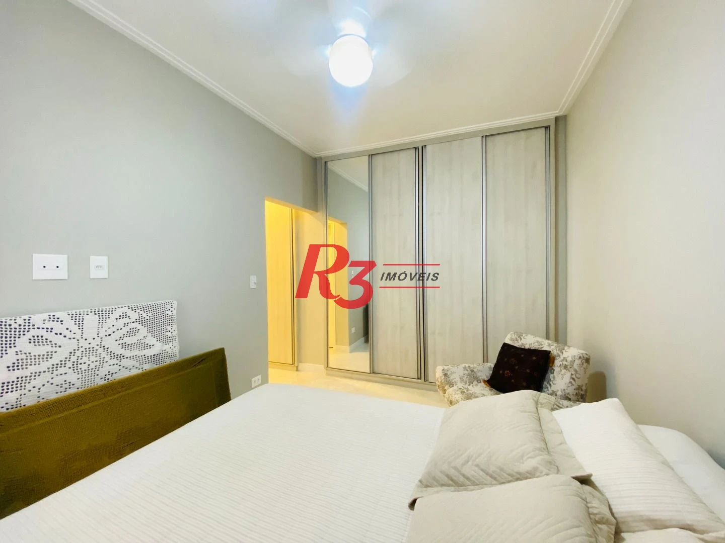 Apartamento com 3 dormitórios, 137 m² - venda por R$ 2.550.000,00 ou aluguel por R$ 25.000,00/mês - Gonzaga - Santos/SP