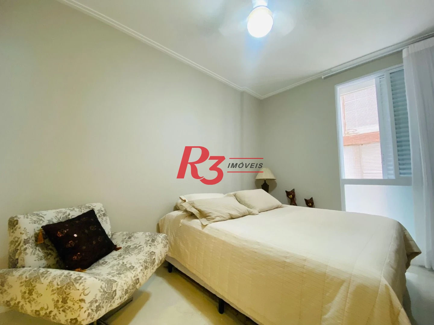 Apartamento com 3 dormitórios, 137 m² - venda por R$ 2.550.000,00 ou aluguel por R$ 25.000,00/mês - Gonzaga - Santos/SP