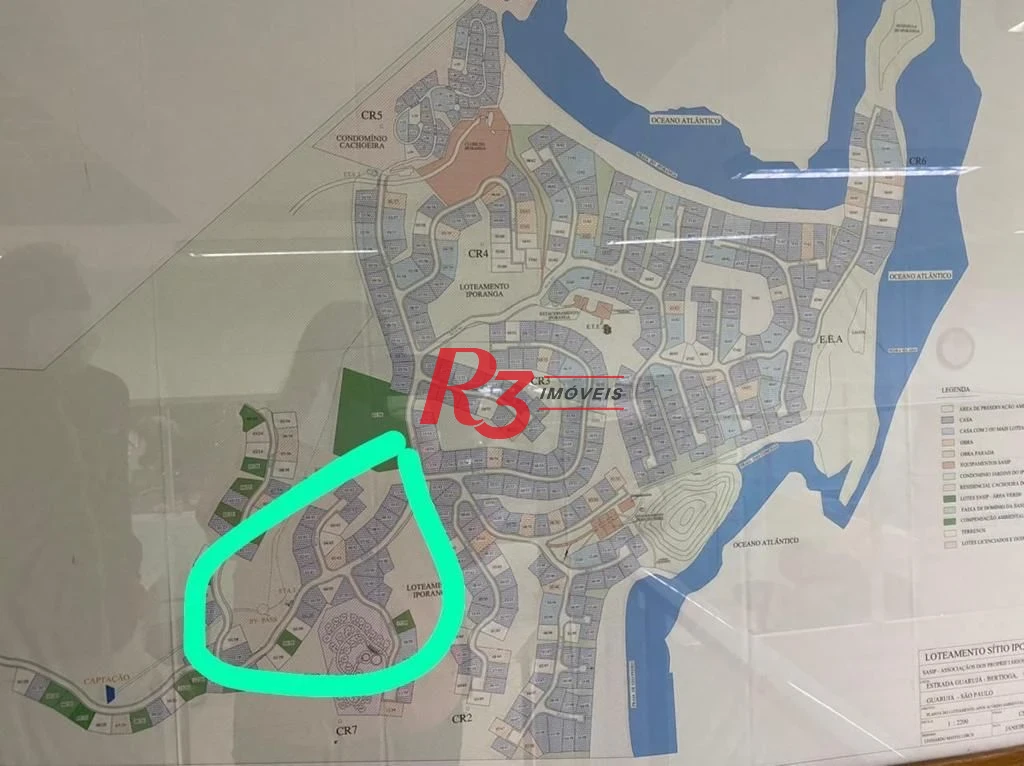 Terreno à venda, 1260 m² por R$ 2.660.000,00 - Iporanga - Guarujá/SP