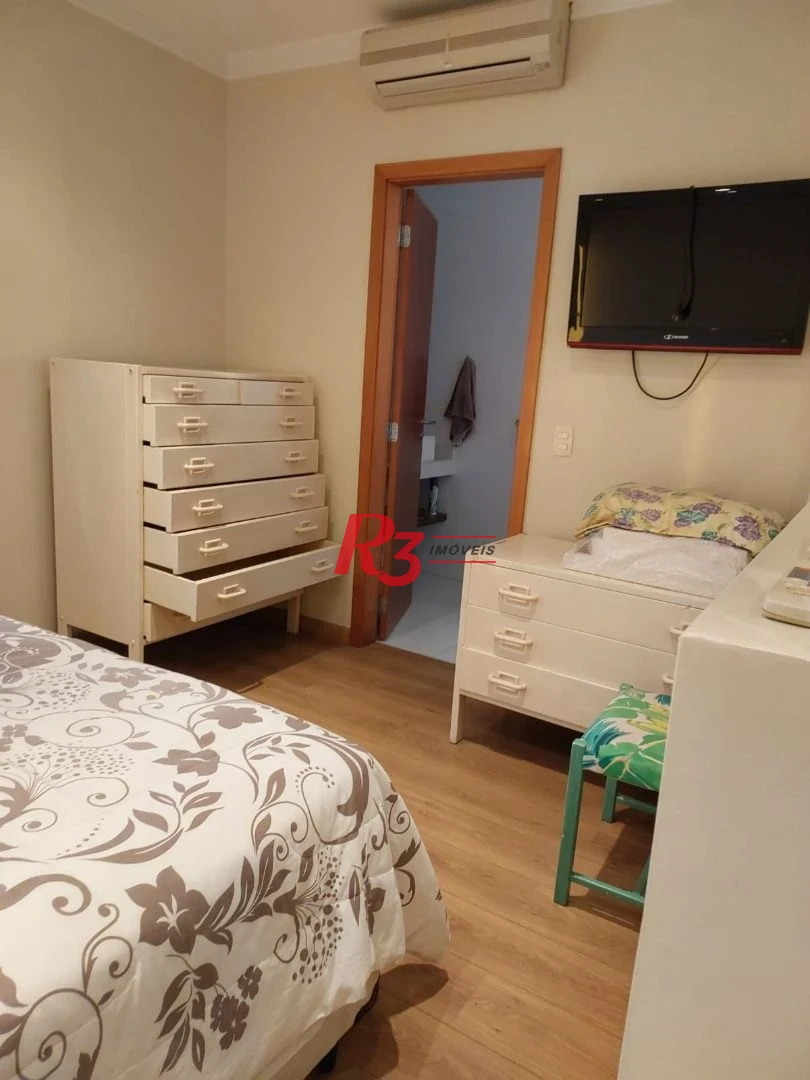 Apartamento, 141 m² - venda por R$ 2.330.000,00 ou aluguel por R$ 16.000,00/mês - Aparecida - Santos/SP