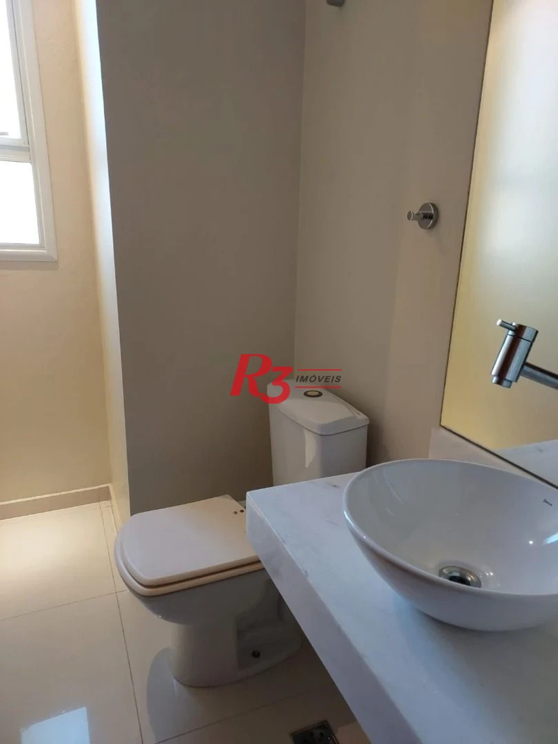 Apartamento, 141 m² - venda por R$ 2.330.000,00 ou aluguel por R$ 16.000,00/mês - Aparecida - Santos/SP
