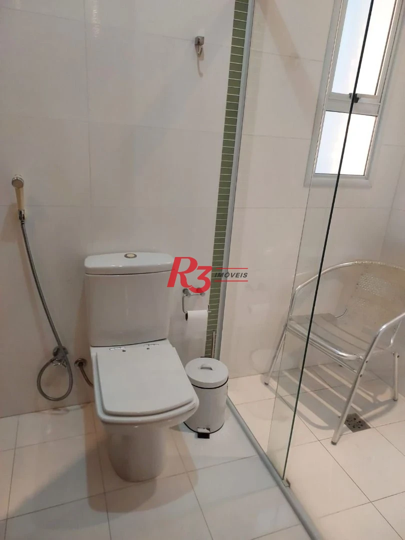 Apartamento, 141 m² - venda por R$ 2.330.000,00 ou aluguel por R$ 16.000,00/mês - Aparecida - Santos/SP