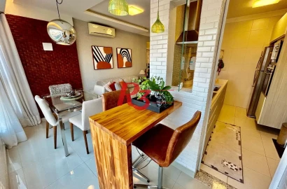 Apartamento com 2 dormitórios à venda, 61 m² por R$ 750.000,00 - Ponta da Praia - Santos/SP