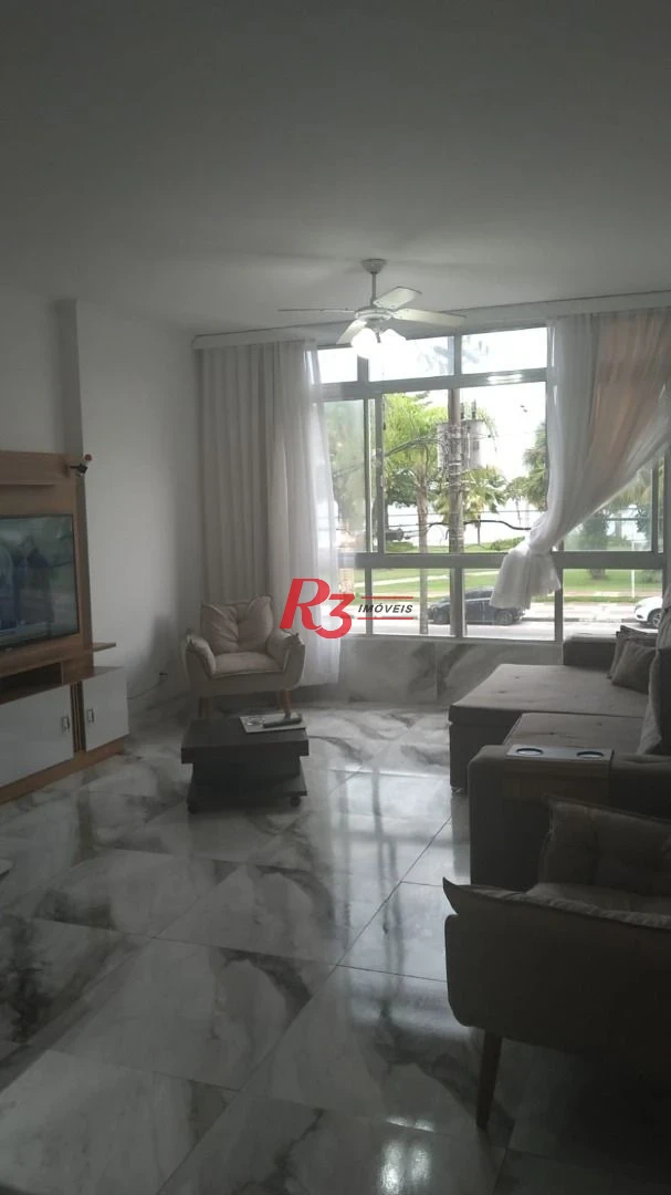 Apartamento com 3 dormitórios à venda, 160 m² por R$ 1.500.000,00 - Boqueirão - Santos/SP