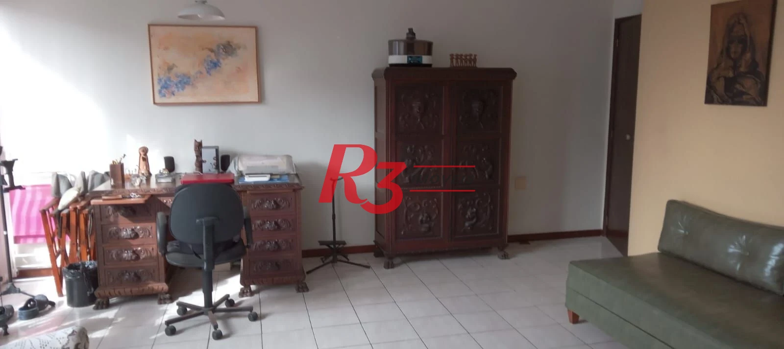 R3 REAL ESTATE VENDE! Sala comercial com 110 m² por R$ 550.000 - Boqueirão - Santos/SP