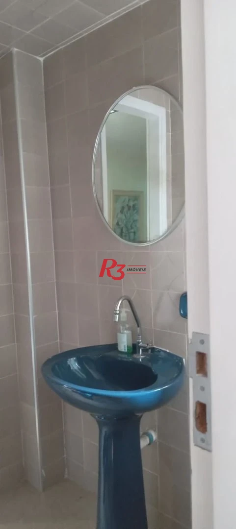 R3 REAL ESTATE VENDE! Sala comercial com 110 m² por R$ 550.000 - Boqueirão - Santos/SP