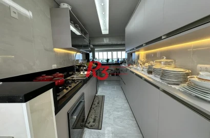Apartamento com 2 dormitórios à venda, 140 m² por R$ 2.150.000,00 - José Menino - Santos/SP