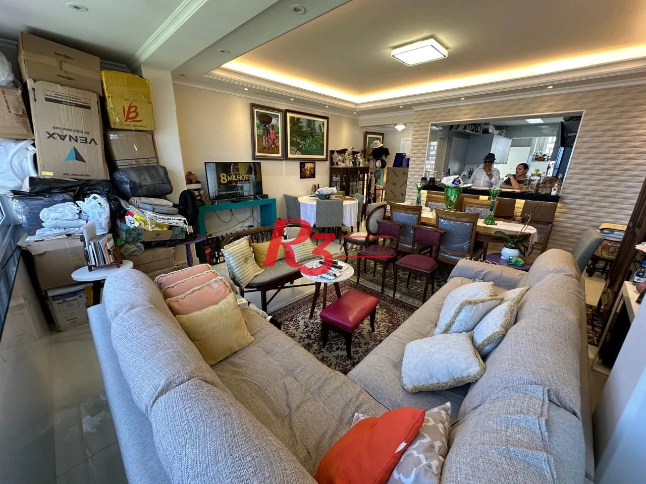 Apartamento com 2 dormitórios à venda, 140 m² por R$ 2.150.000,00 - José Menino - Santos/SP