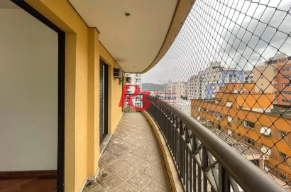 Apartamento com 2 dormitórios à venda, 106 m² por R$ 830.000,00 - Ponta da Praia - Santos/SP