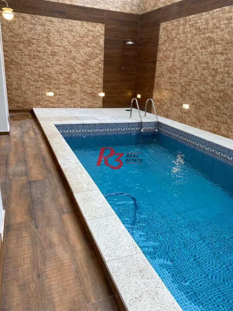 Casa com 4 dormitórios para alugar, 167 m² por R$ 10.000,00/mês - Ponta da Praia - Santos/SP