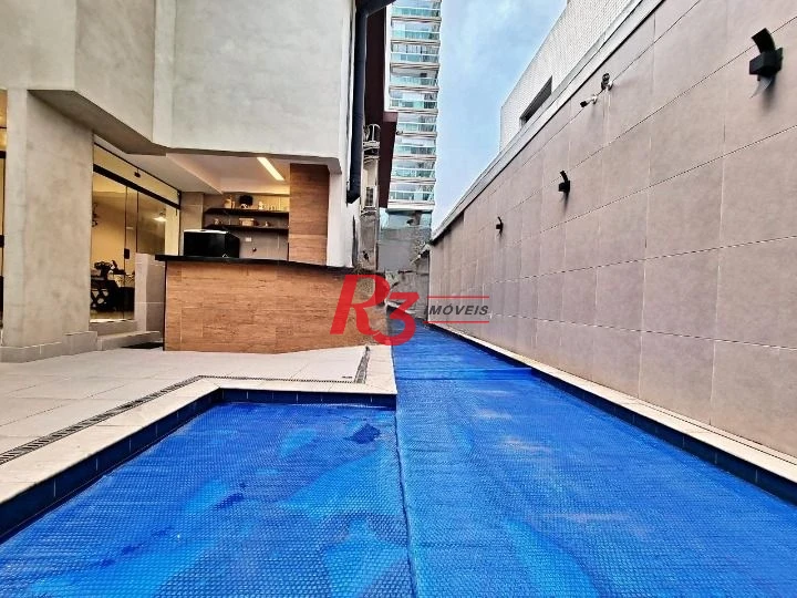 Sobrado com 4 dormitórios, 350 m² - venda por R$ 3.400.000,00 ou aluguel por R$ 30.600,00/mês - Pompéia - Santos/SP