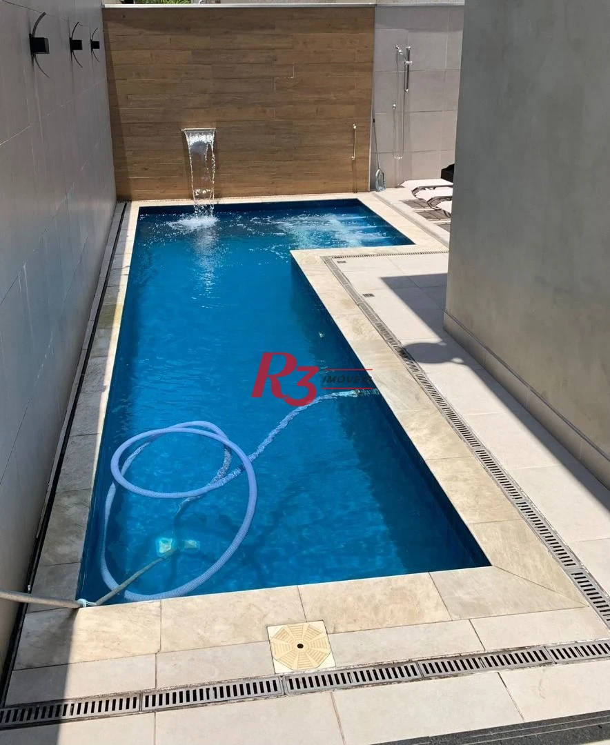 Sobrado com 4 dormitórios, 350 m² - venda por R$ 3.400.000,00 ou aluguel por R$ 30.600,00/mês - Pompéia - Santos/SP