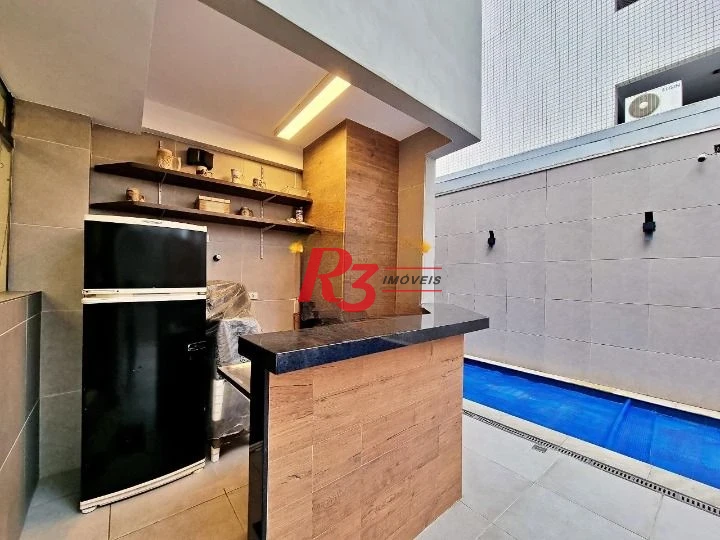Sobrado com 4 dormitórios, 350 m² - venda por R$ 3.400.000,00 ou aluguel por R$ 30.600,00/mês - Pompéia - Santos/SP