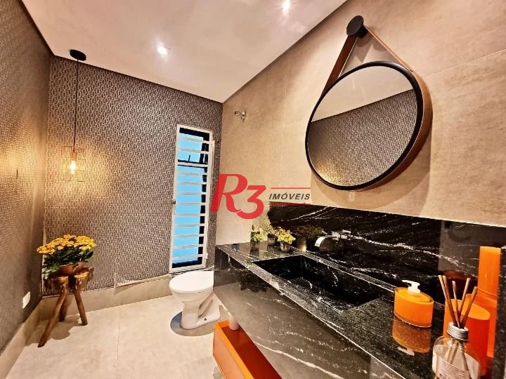 Sobrado com 4 dormitórios, 350 m² - venda por R$ 3.400.000,00 ou aluguel por R$ 30.600,00/mês - Pompéia - Santos/SP