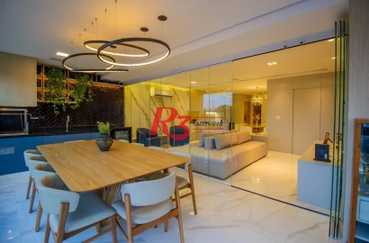 Apartamento à venda, 177 m² por R$ 3.030.000,00 - Vila Rica - Santos/SP