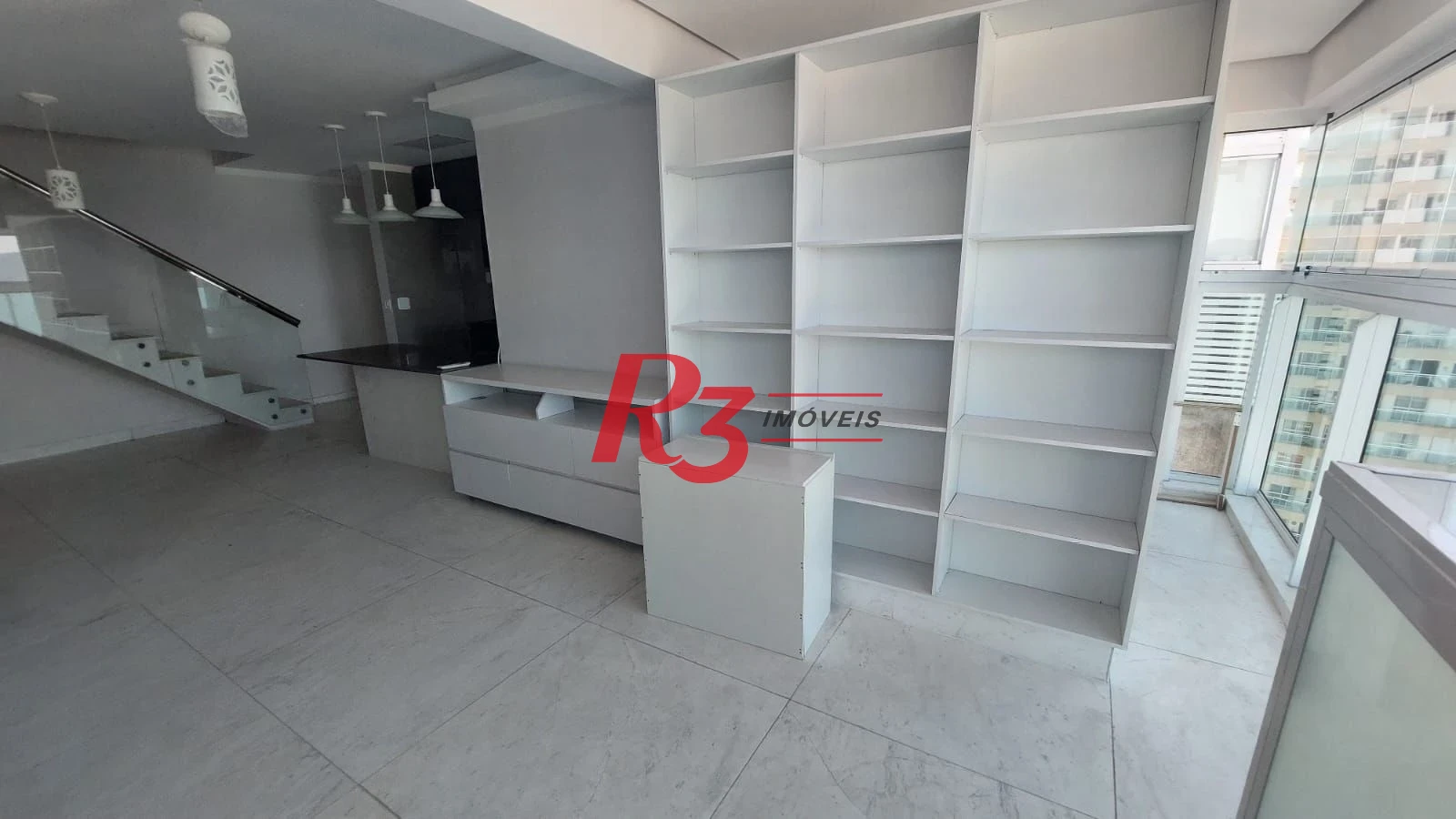 Apartamento Duplex com 3 dormitórios à venda, 106 m² por R$ 1.200.000,00 - José Menino - Santos/SP