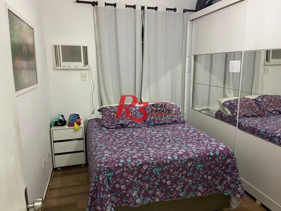 Apartamento com 2 dormitórios à venda, 75 m² por R$ 310.000,00 - Boqueirão - Santos/SP
