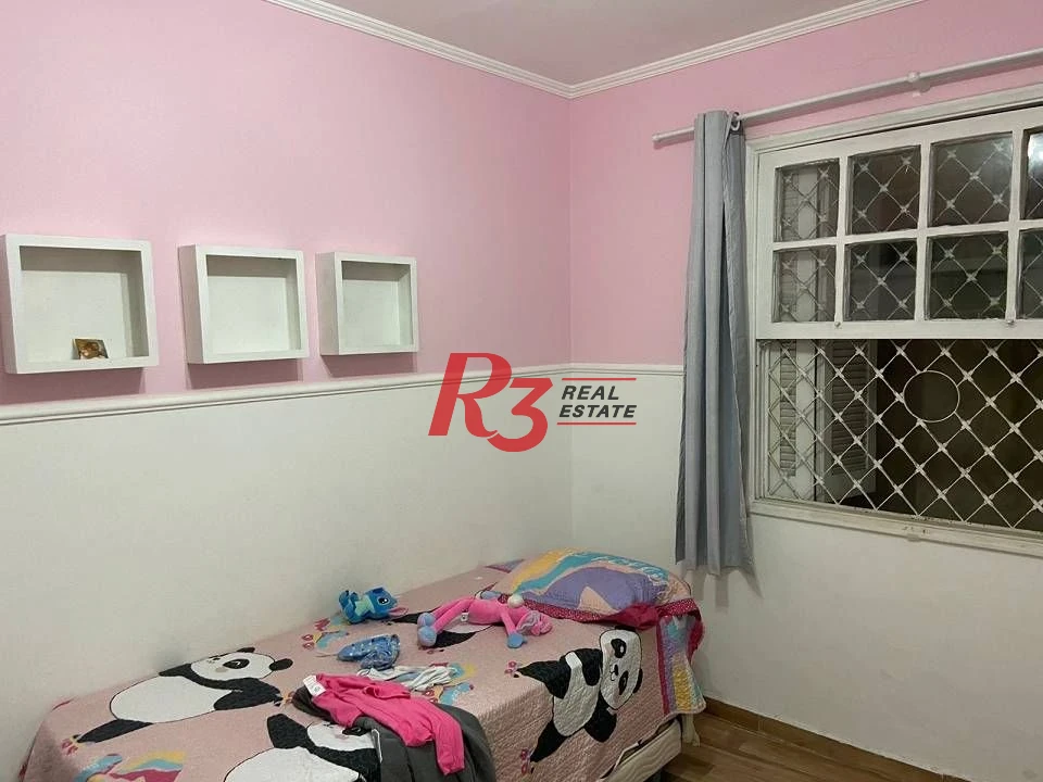 Apartamento com 2 dormitórios à venda, 75 m² por R$ 310.000,00 - Boqueirão - Santos/SP