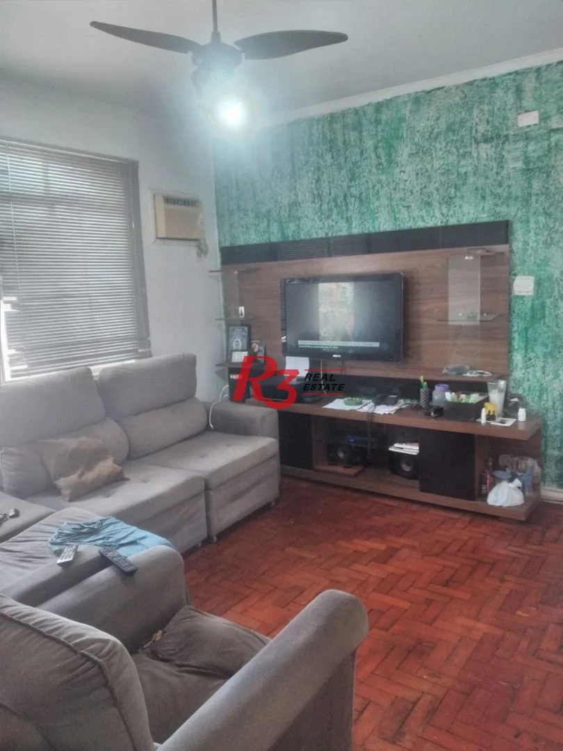 Apartamento com 2 dormitórios à venda, 76 m² por R$ 375.000,00 - Aparecida - Santos/SP