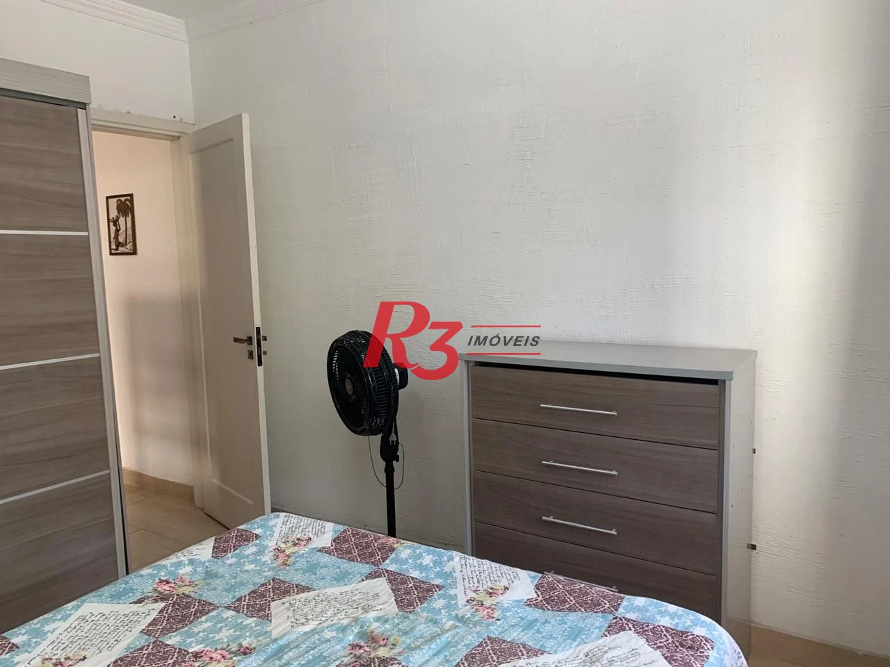 Apartamento com 1 dormitório à venda, 52 m² por R$ 340.000,00 - Boqueirão - Santos/SP