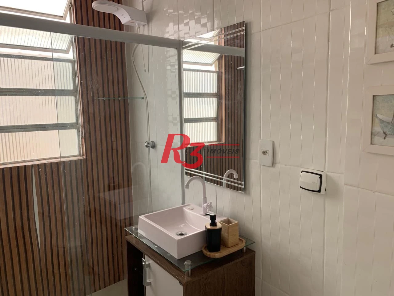 Apartamento com 1 dormitório à venda, 52 m² por R$ 340.000,00 - Boqueirão - Santos/SP