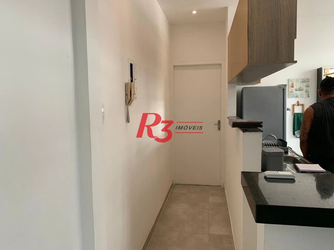 Apartamento com 1 dormitório à venda, 52 m² por R$ 340.000,00 - Boqueirão - Santos/SP