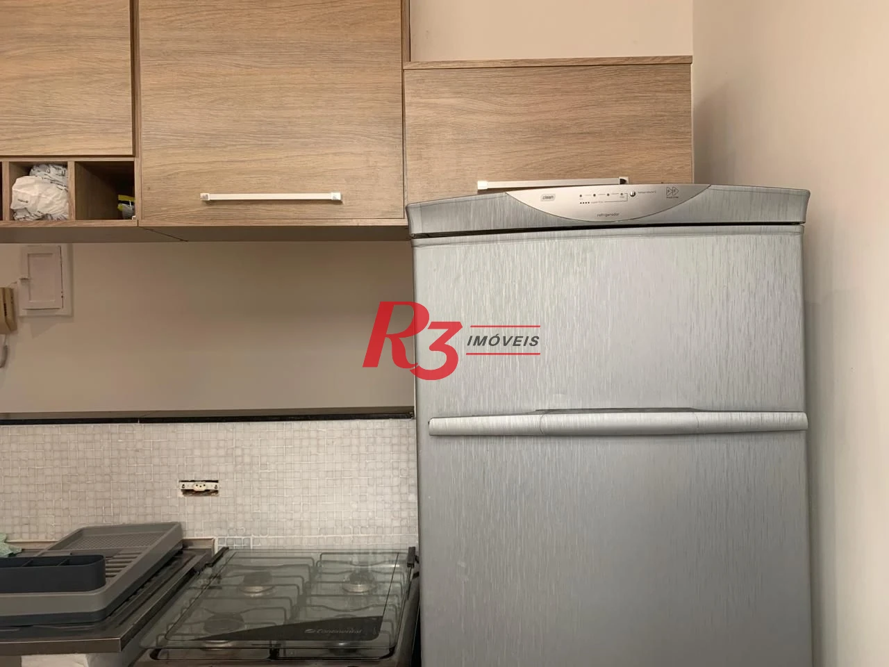 Apartamento com 1 dormitório à venda, 52 m² por R$ 340.000,00 - Boqueirão - Santos/SP