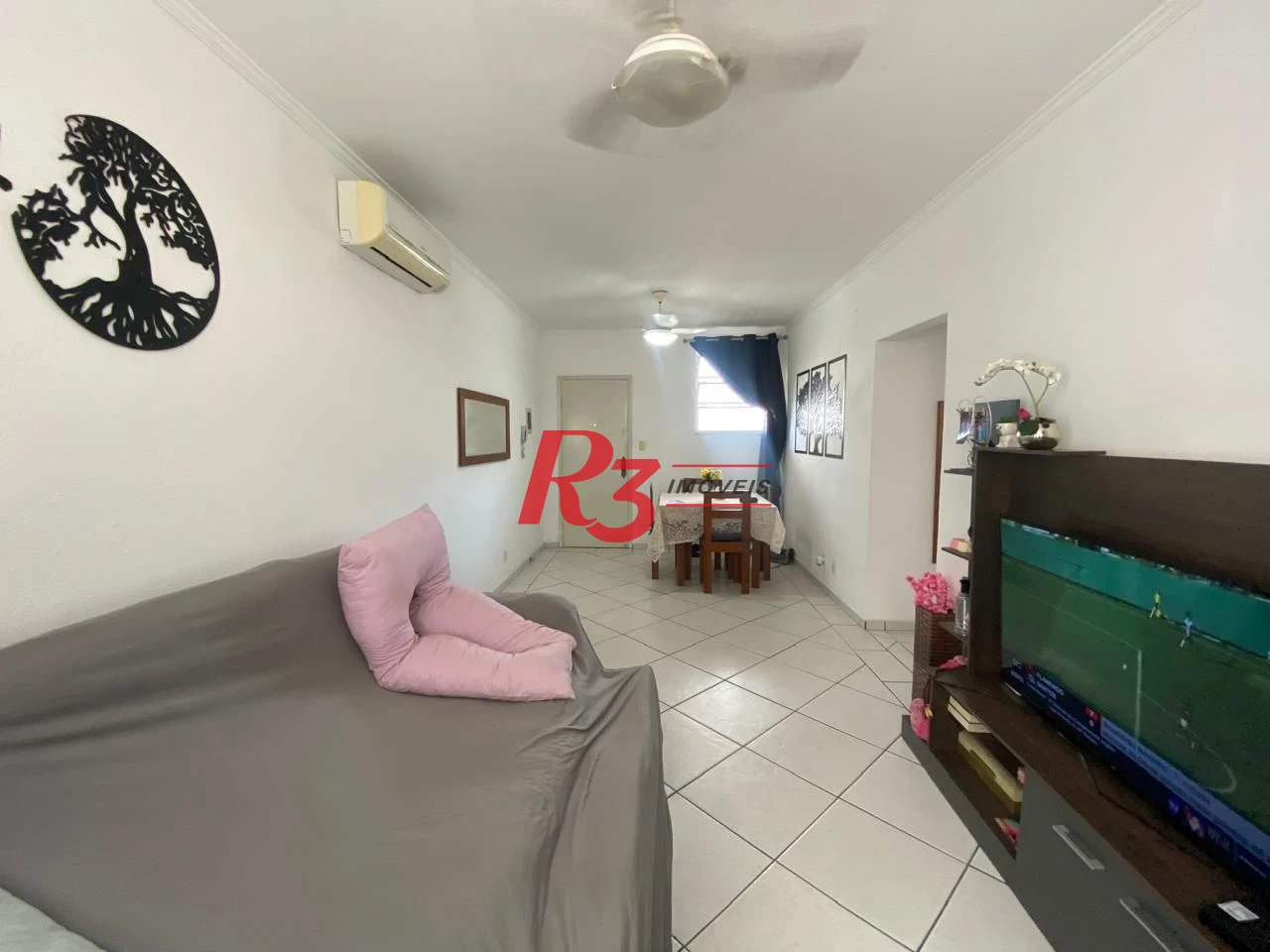 Apartamento com 1 dormitório à venda, 63 m² por R$ 330.000,00 - José Menino - Santos/SP