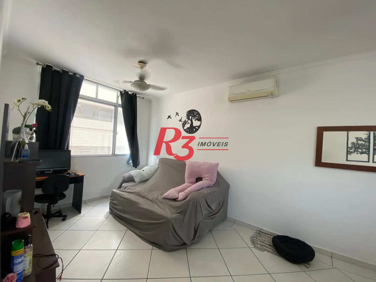 Apartamento com 1 dormitório à venda, 63 m² por R$ 330.000,00 - José Menino - Santos/SP