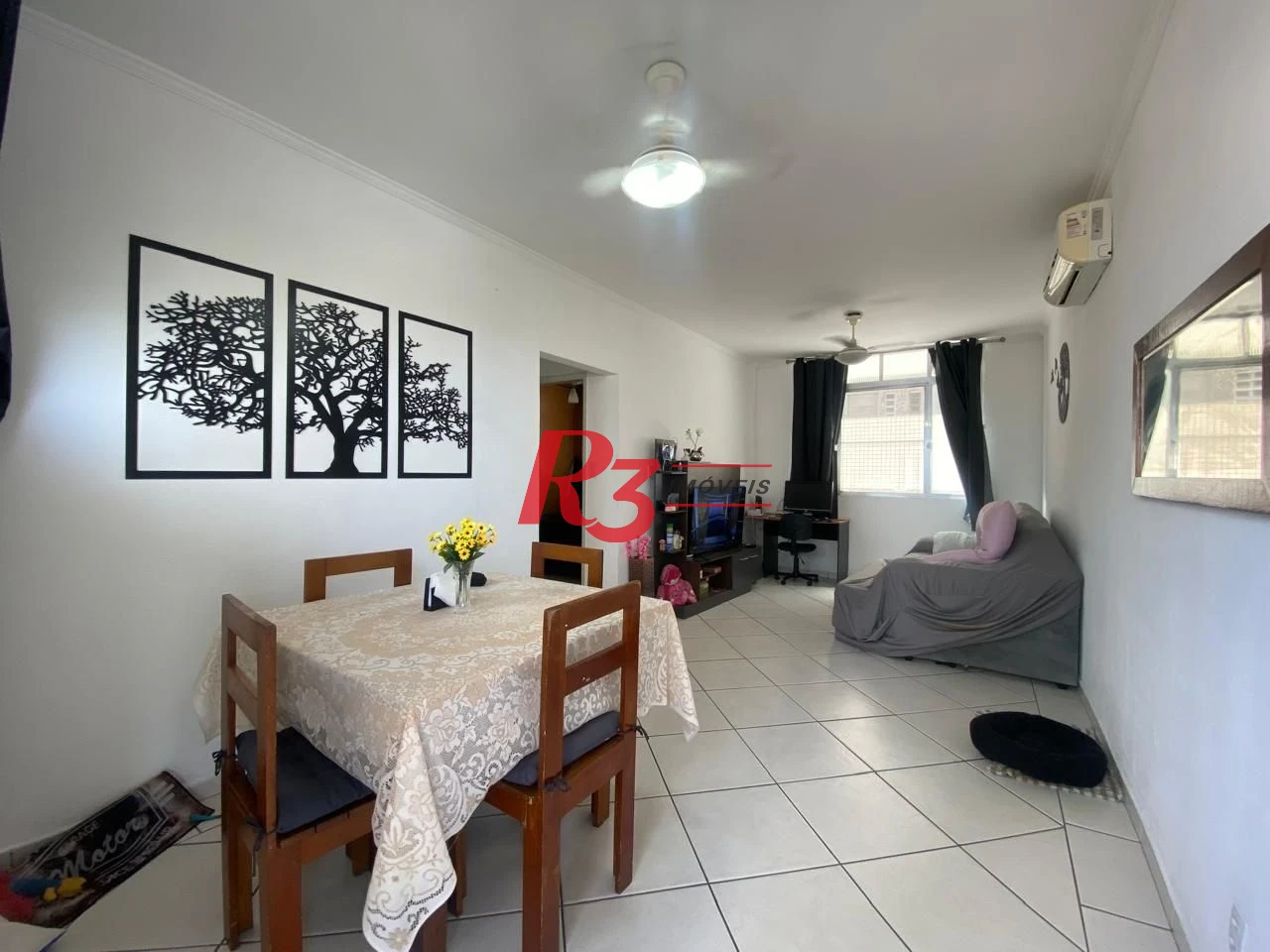 Apartamento com 1 dormitório à venda, 63 m² por R$ 330.000,00 - José Menino - Santos/SP