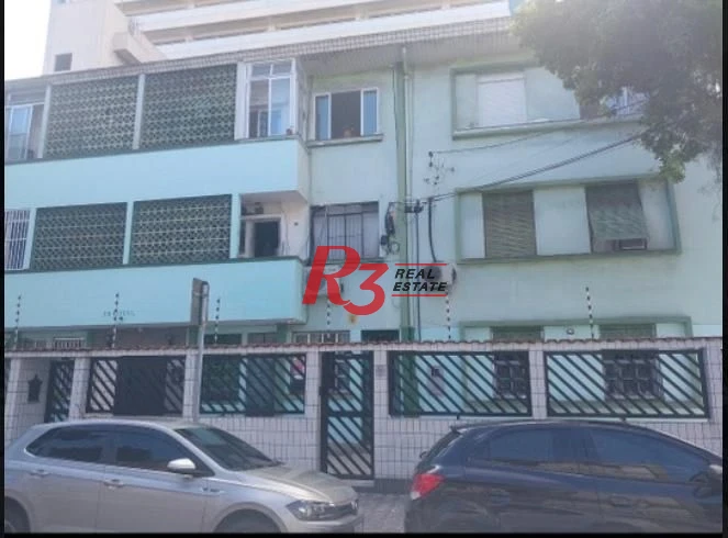 Apartamento com 2 dormitórios à venda, 60 m² por R$ 320.000,00 - Gonzaga - Santos/SP