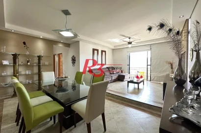 Apartamento à venda, 121 m² por R$ 685.000,00 - Campo Grande - Santos/SP
