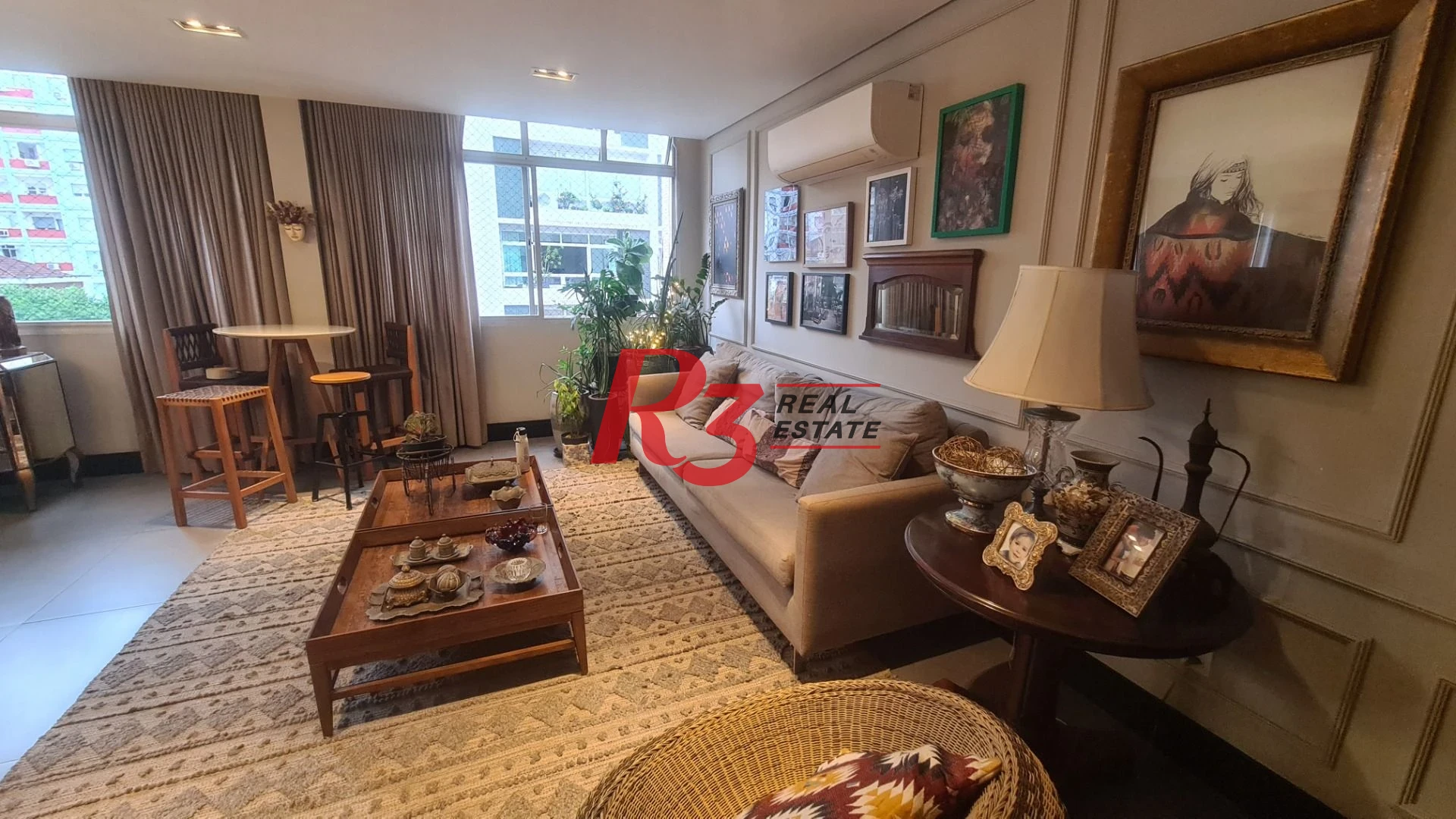 Apartamento com 3 dormitórios à venda, 136 m² por R$ 1.190.000,00 - Boqueirão - Santos/SP