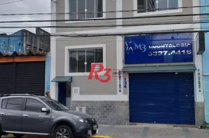 Sala para alugar, 42 m² por R$ 2.500,00/mês - Vila Matias - Santos/SP