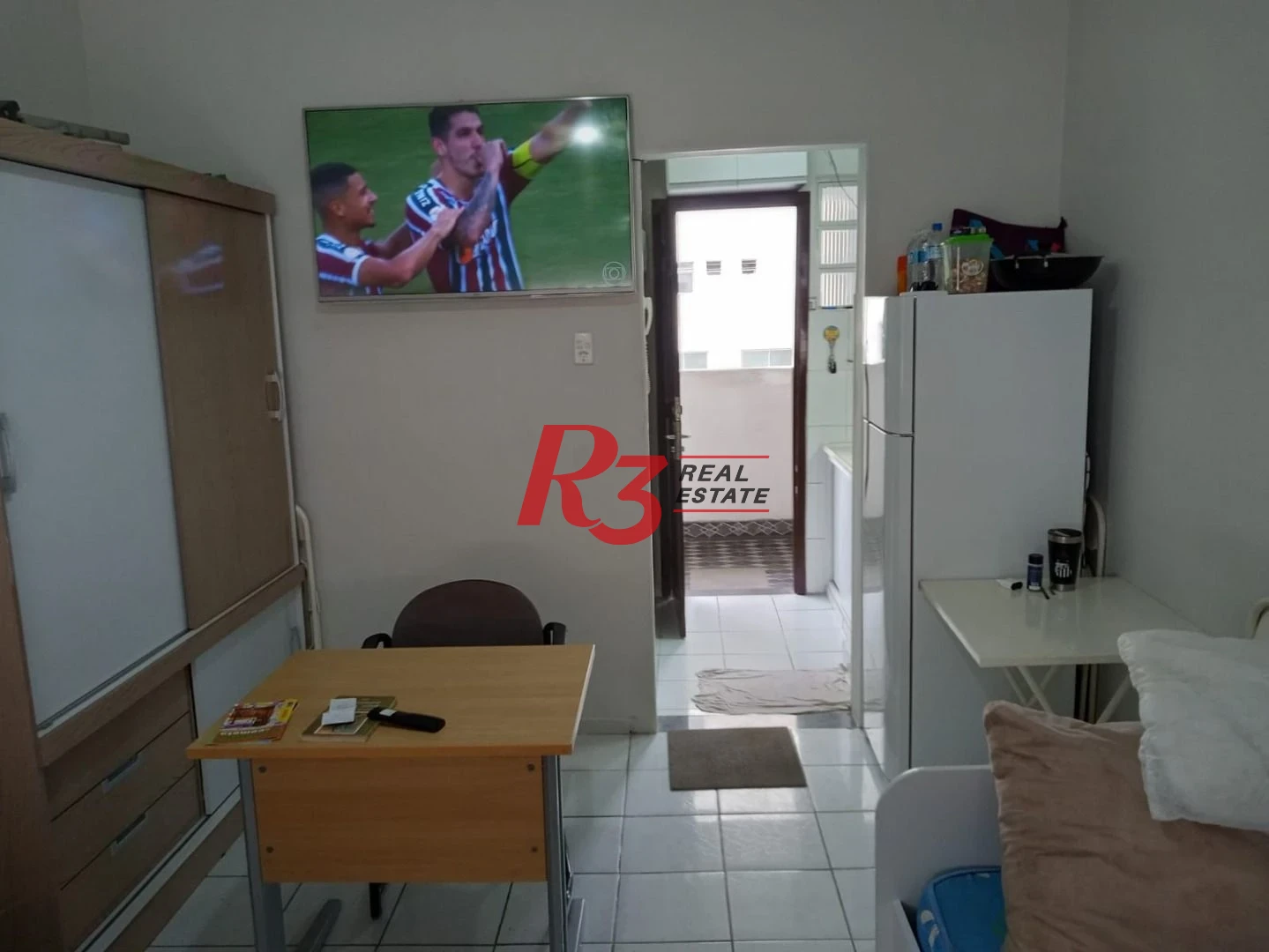 Kitnet com 1 dormitório à venda, 17 m² por R$ 230.000,00 - Aparecida - Santos/SP